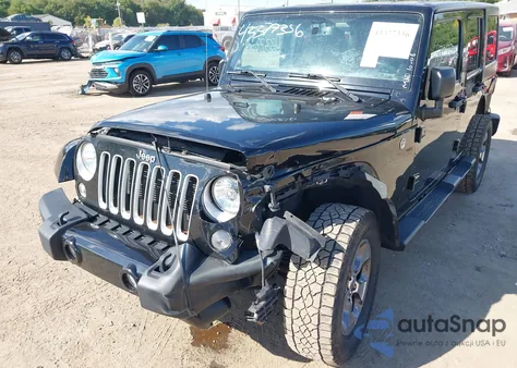 2016 Jeep Wrangler Unlimited Sahara из США, поврежденный, VIN 1C4BJWEG0GL155543